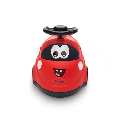 TINNIES BABY DRIVER POTTY CHAIR-RED