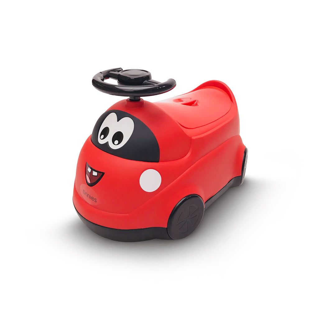 TINNIES BABY DRIVER POTTY CHAIR-RED